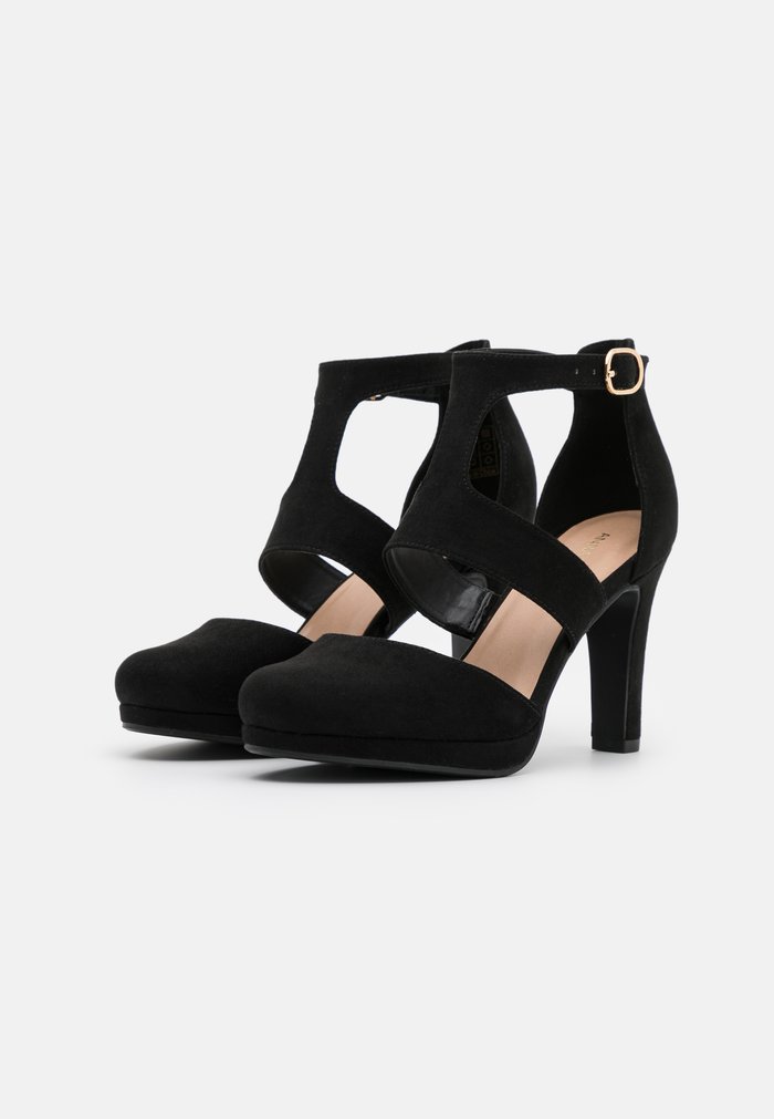 Talons Anna Field High Noir Femme | NAC-0441695